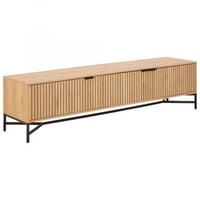 Tv-meubel Jaipur - 176x40x45cm - 3 deuren - eikdecor