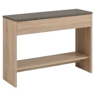 Tweede kans Sidetable Fumay 105 cm met lade - eik/beton