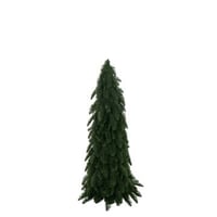 Kerstboom plastiek donkergroen medium
