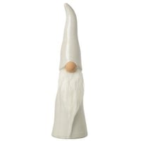 Kabouter hoed porselein lichtgrijs large