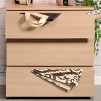 Commode Nux 3 laden - eik