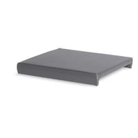 Zitkussen Madagaskar voor bank Munich - grijs