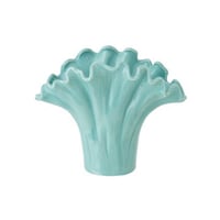 Vaas bloem porselein lichtgroen large