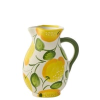 Kan citroen keramiek geel/groen