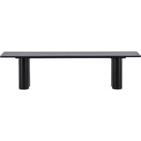 Eetkamerbank Olivia Venture Design - MDF Zwart - 40x180x45 cm