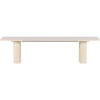 Eetkamerbank Olivia Venture Design - MDF - 180x40x45 cm - Wit