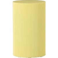 Bijzettafel Lenox Venture Design - MDF - Ø30,5 cm - Lichtgeel