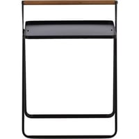 Bijzettafel Clarin Venture Design - Staal zwart - 43x43x59 cm