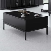 Moderne zwarte salontafel | Woody Fashion.