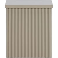 Bijzettafel Lenox Venture Design - MDF - 40x40x45 cm - Beige
