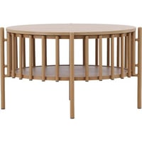 Salontafel Rubbo Venture Design - MDF Houtlook - Ø80x50 cm - Bruin
