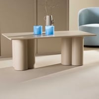 Salontafel Olivia - MDF - 120x60 cm - Beige