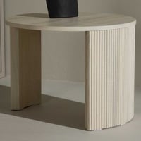 Salontafel Bristol - MDF - 60x45 cm - Wit