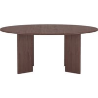 Ronde eettafel Graos Venture Design - MDF - ø180 cm - Mokka