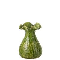 Vaas ronny onregelmatig klei groen small