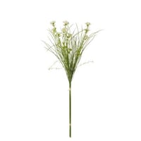 Bundel van 3 korenbloem textiel wit