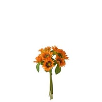 Zonnebloem boeket textiel oranje