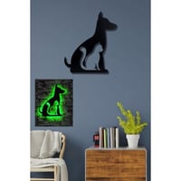Ledverlichting Firewood LED Decoratieve Verlichting | Zwarte MDF Basis | 60 LEDs/m | 12V Adapter | 375cm Snoer | 50x40cm