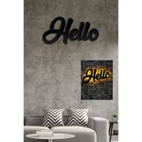 Haardhout Decoratieve LED Verlichting | Zwart MDF | 60 LEDs/m | 12V Adapter | 375cm Snoer | 40x69cm