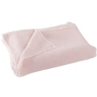 Plaid stonewashed linnen roze