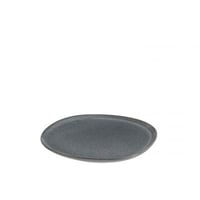 Bord louise keramiek grijs medium