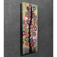 Symphony Decoratief canvas schilderij | Houten lijst | 30 x 80 cm