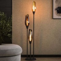 Vloerlamp Cocoon - Ø35x168cm - 3 lampen - glas