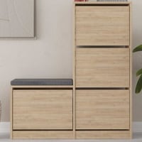 Dude Schoenenkast | 100% MELAMINE | Eiken
