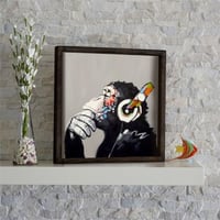 Evila Originals ingelijst MDF schilderij | UV bedrukt | Veelkleurig