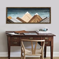 Evila Originals 3-Delig Ingelijst MDF Schilderij | Veelkleurig