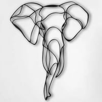 Tanelorn Decoratieve metalen wandaccessoire | 100% METAAL | 52 x 41 cm