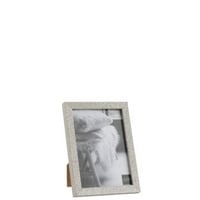 Fotokader 13x18 glitter hout zilver medium