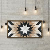 Evila Originals ingelijst MDF schilderij, UV bedrukt, Veelkleurig
