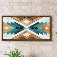 Evila Originals ingelijst MDF Schilderij | Multicolor
