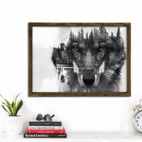 Evila Originals MDF Schilderij | Veelkleurig | UV Bedrukt