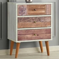 Liza Dressoir | 100% MELAMINE | Wit Walnoot