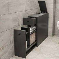 Calencia Badkamermeubel | 100% MELAMINE | Antraciet