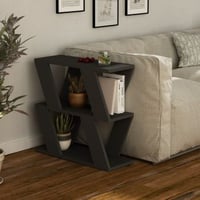Lazena Bijzettafel | 100% MELAMINE | Antraciet
