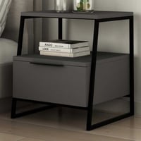 Pal N Nachtkastje | 100% MELAMINE | Antraciet