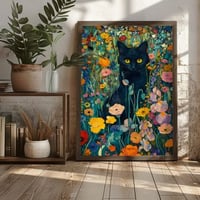 Evila Originals Decoratief ingelijst MDF schilderij | Sparrenhouten lijst | 50 x 70 x 3,5 cm