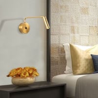 Uğur Wandlamp | ALUMINIUM BEHUIZING | Geel, Zwart