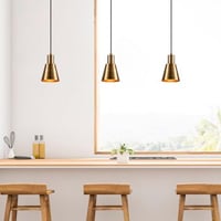 Opviq Kroonluchter | Metalen Behuizing | 14cm Diameter | 114cm Hoogte | Verstelbare Hoogte