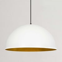 Sivani Kroonluchter | METALEN BEHUIZING | Wit, Goud