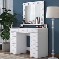 Make-up tafel | 100% MELAMINE | Wit