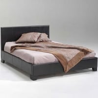 Tweepersoonsbed Miro 140x200 - bruin
