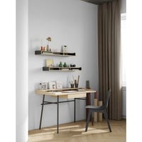 Bureau Ply 120cm met lade - eik/zwart