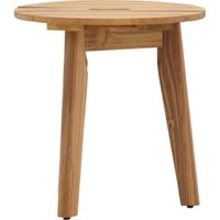 Bijzettafel Chania Venture Design - Acaciahout - Ø 40 cm - Bruin