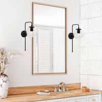 Viran Wandlamp | METALEN BEHUIZING | Zwart