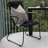 Eetkamerstoel Bois - Polyester touw, Acacia - 63x93x60 cm