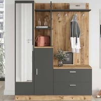 DD5 Kapstok | 100% MELAMINE | Atlantische den, antraciet